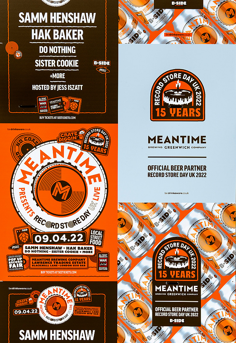 Meantime Record Store Day Live  - Event Branding